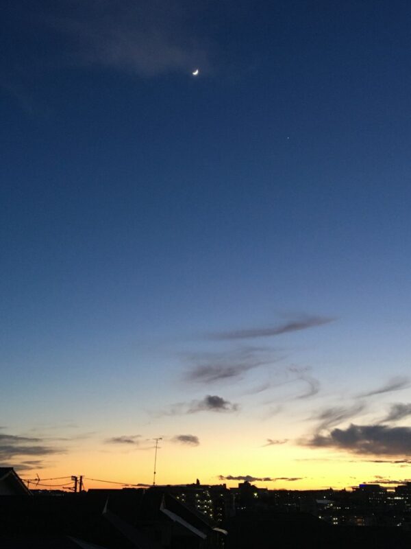 【優秀】 228ゆうぐれとお月さま