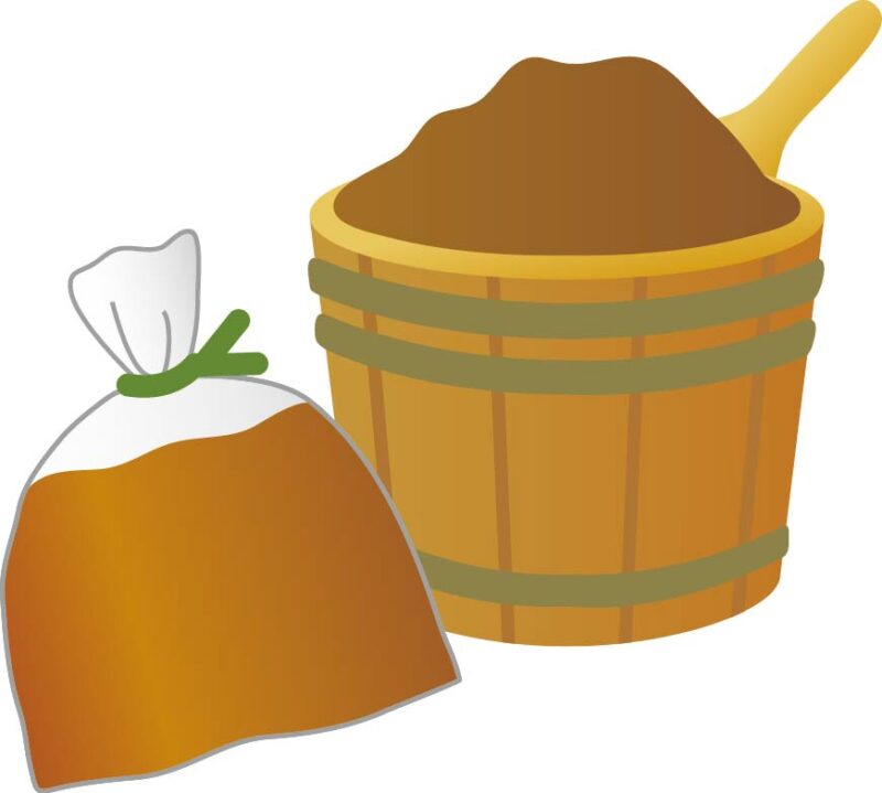 手作り味噌イラスト